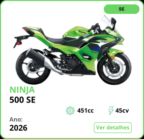 Ninja 500 SE Verde