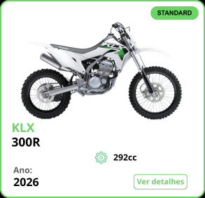 KLX 300R Branca